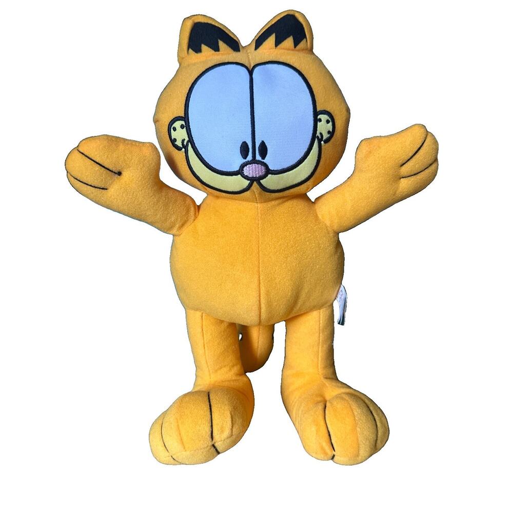 Toy Factory Garfield Comic Strip Cat 9" Plush Soft Toy Stuffed Animal